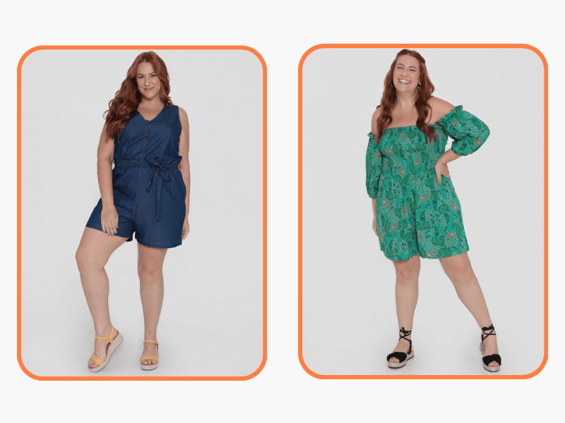 Macacão plus size