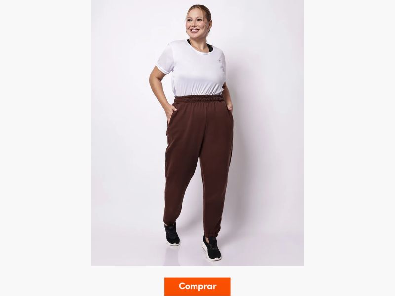calça fitness feminina plus size