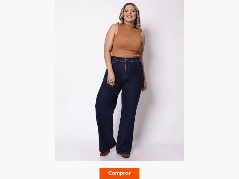 calça jeans feminina básica