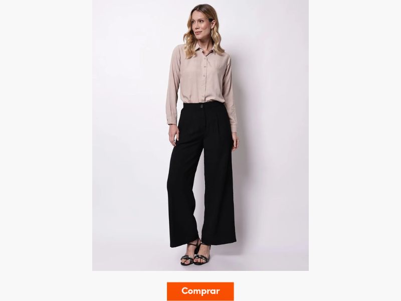 camisa feminina clássica
