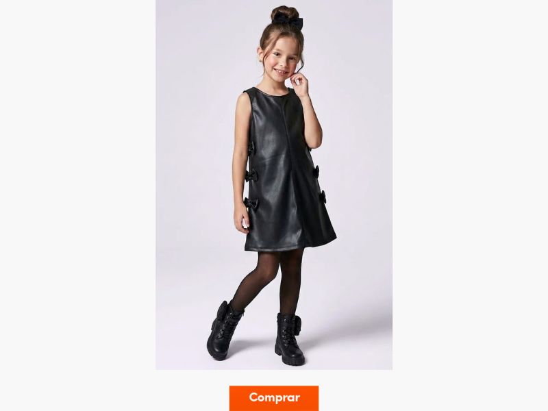 look festa junina infantil com vestido
