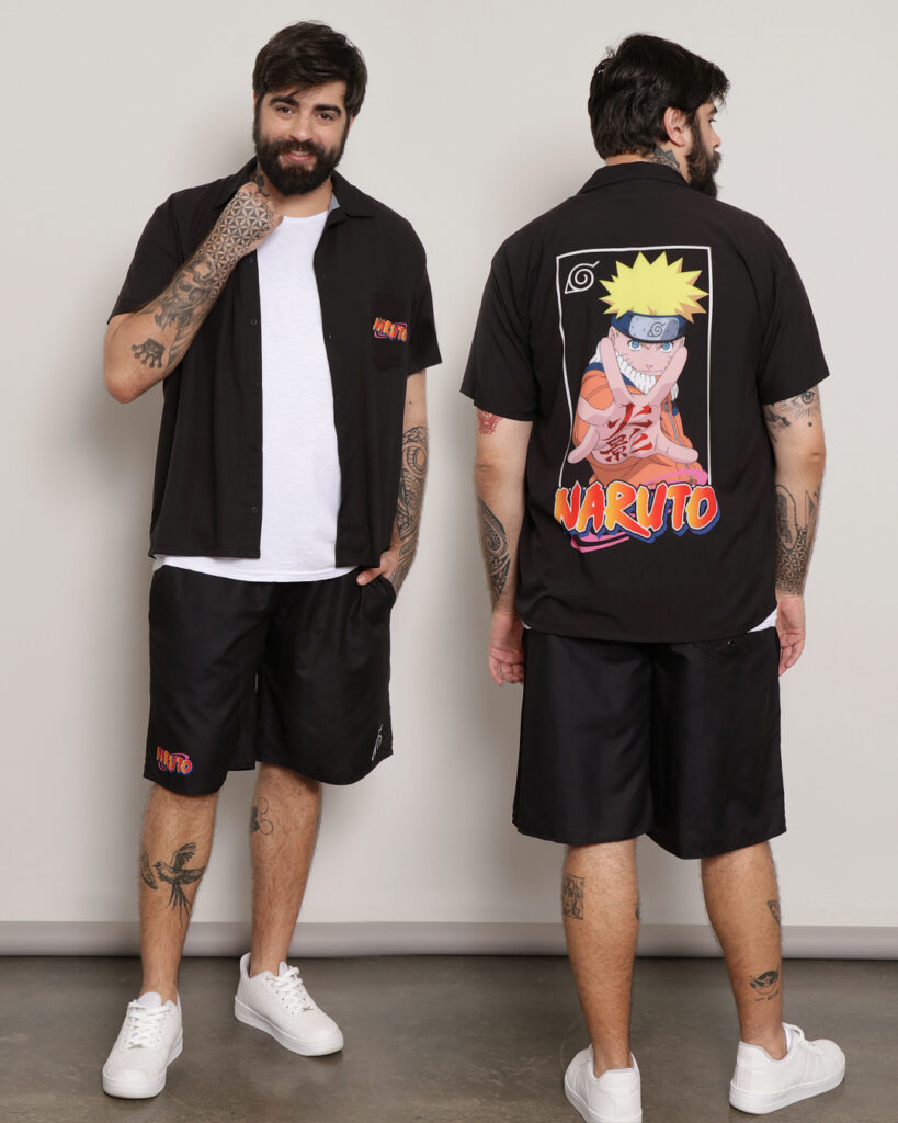 Camisa do Naruto