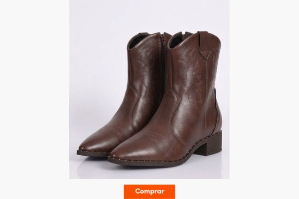 roupa country feminina bota western