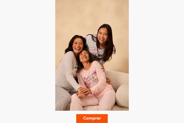 pijama confortável para mãe