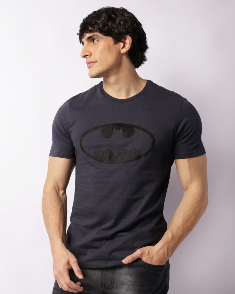 camiseta oficial batman masculina