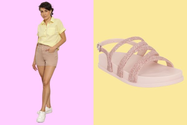 cores que combinam com amarelo manteiga - rosa