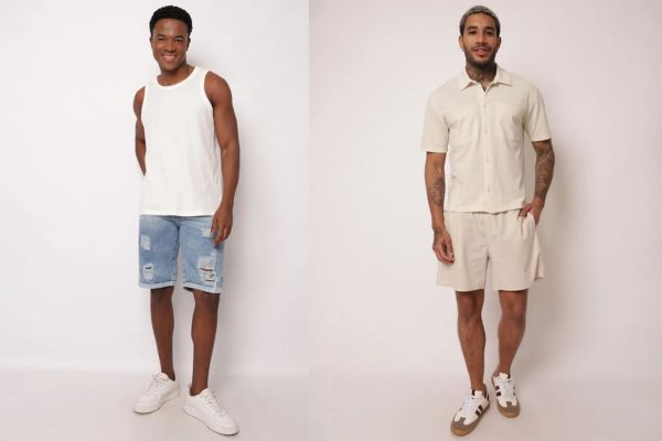 roupa masculina para o verão