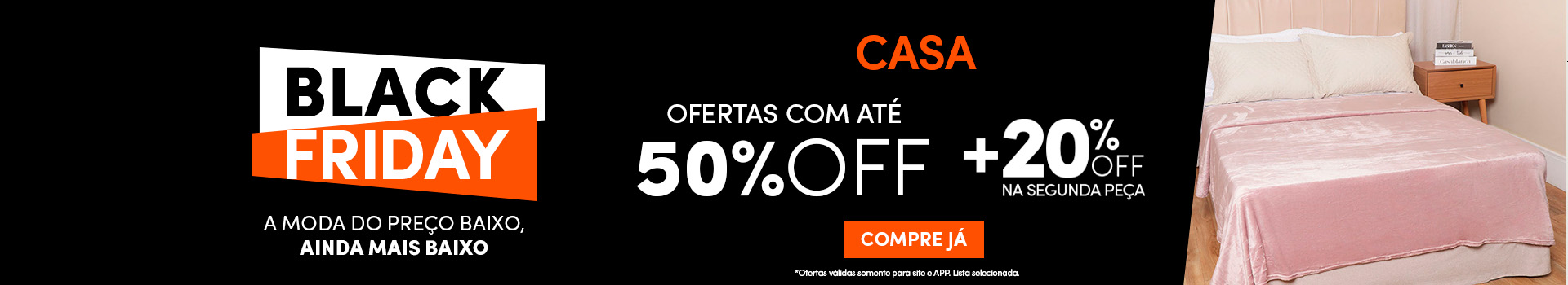 decoração na black friday