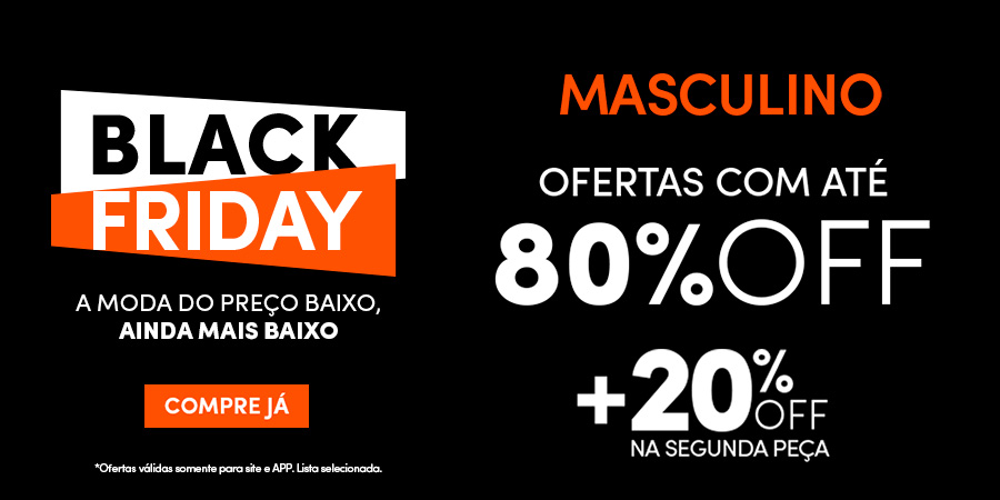 roupa masculina na black friday