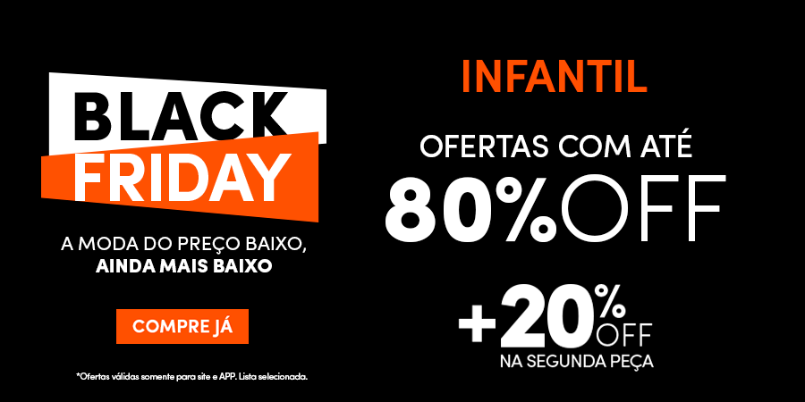 roupa infantil na black friday