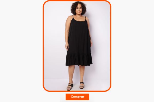 vestido plus size