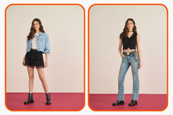 bota feminina biker
