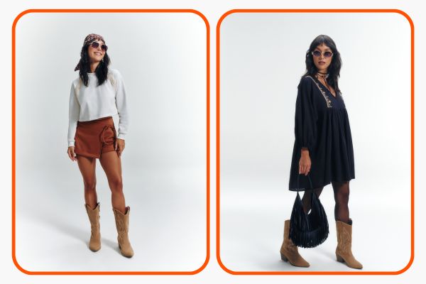 como usar bota western