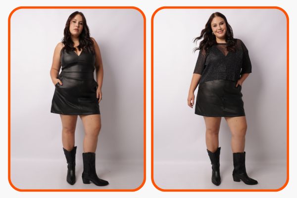look são joão plus size PU
