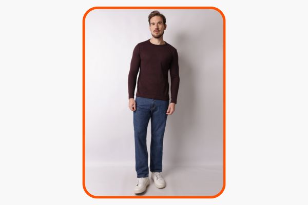 suéter masculino com calça jeans