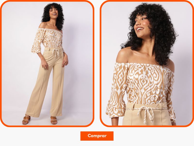 Blusa feminina de viscose