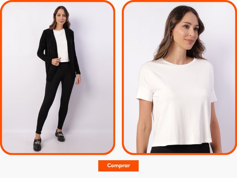 blusa básica feminina