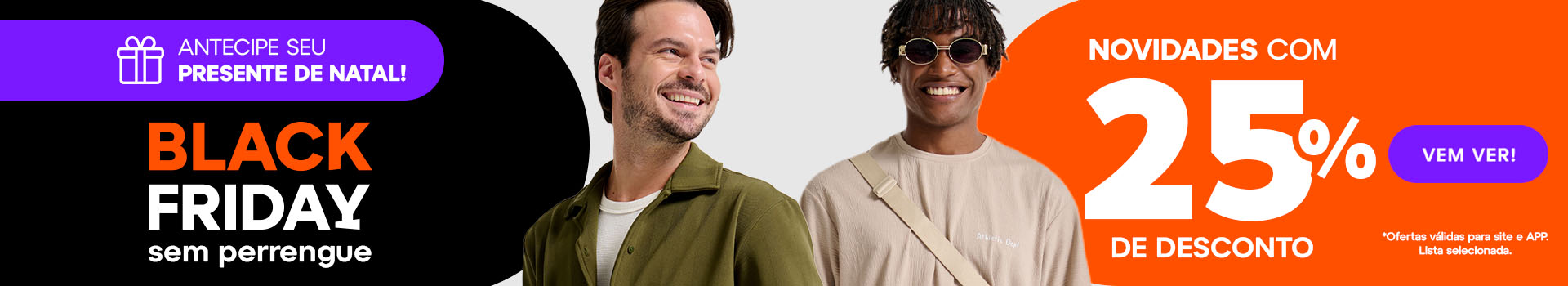 roupa masculina na black friday