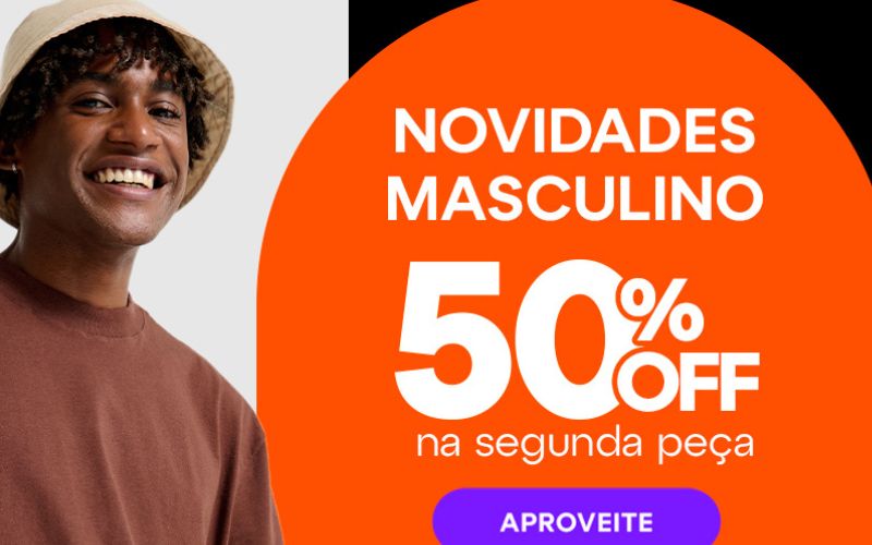 Black Friday roupa masculina