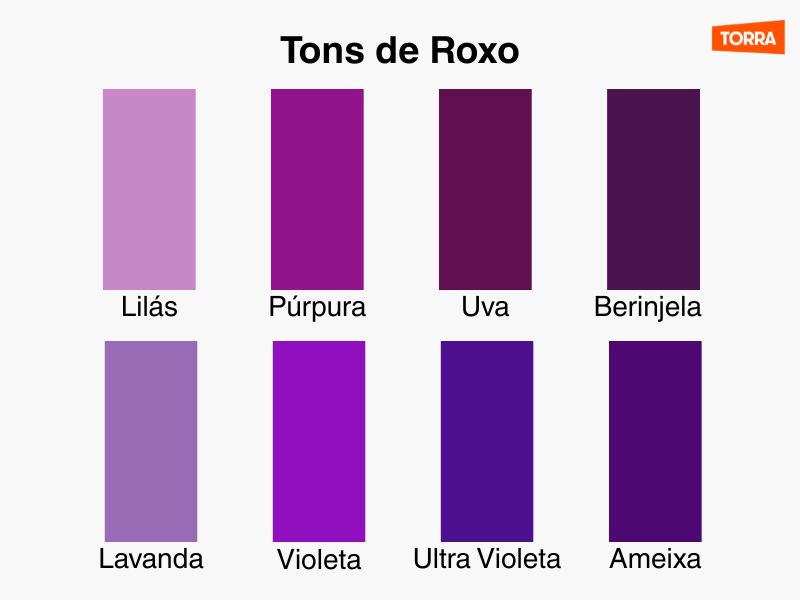 tons de lilás