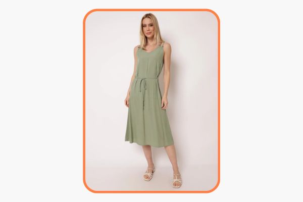 Tendência roupa tom verde pastel