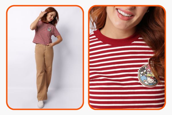 roupa da Hello Kitty e amigos