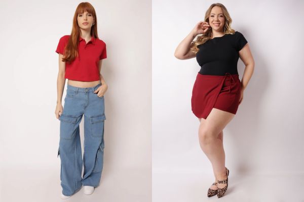 Ideia de roupa despojada para usar no Natal
