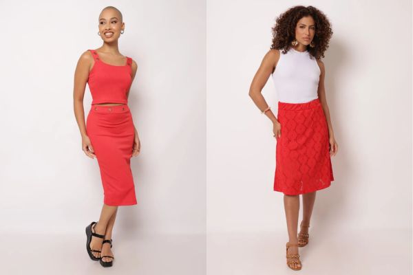 Roupa da moda para usar no Natal