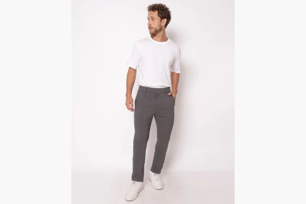 calça Chino masculina para o verão