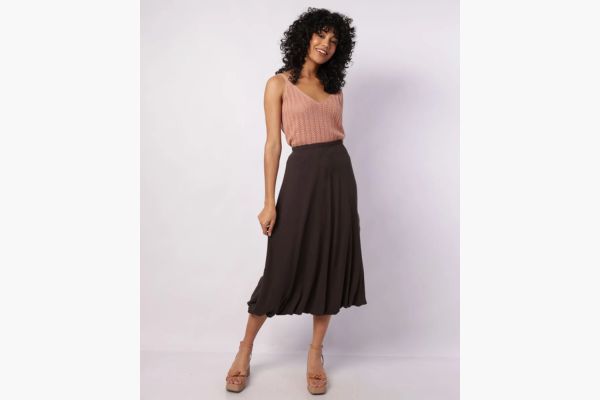 look com saia midi balonê