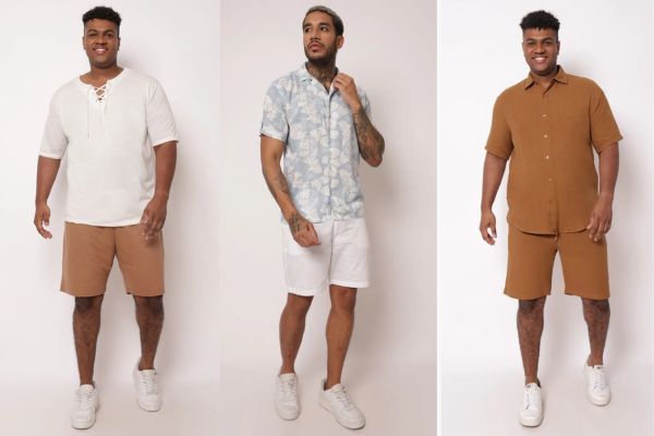 look masculino para viagem no verão