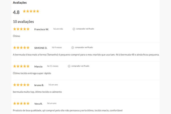 bermuda com melhores avaliações