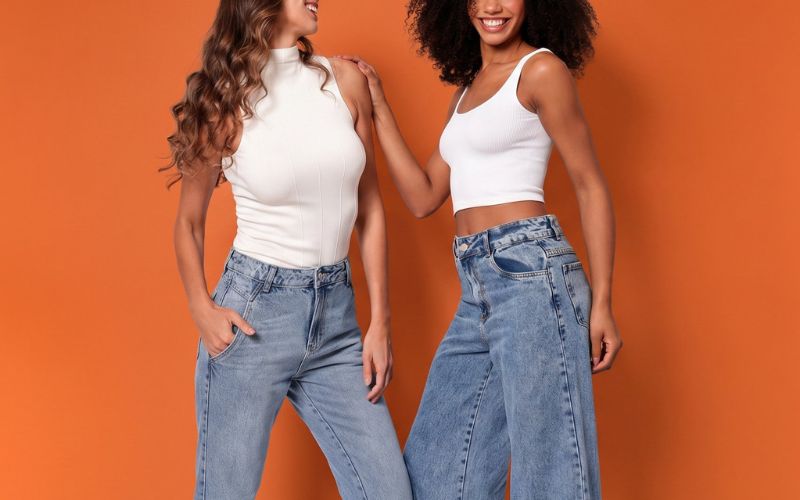calça jeans da Sawary na Torra
