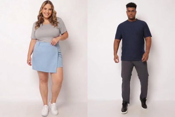 roupa cinza combina com roupa azul