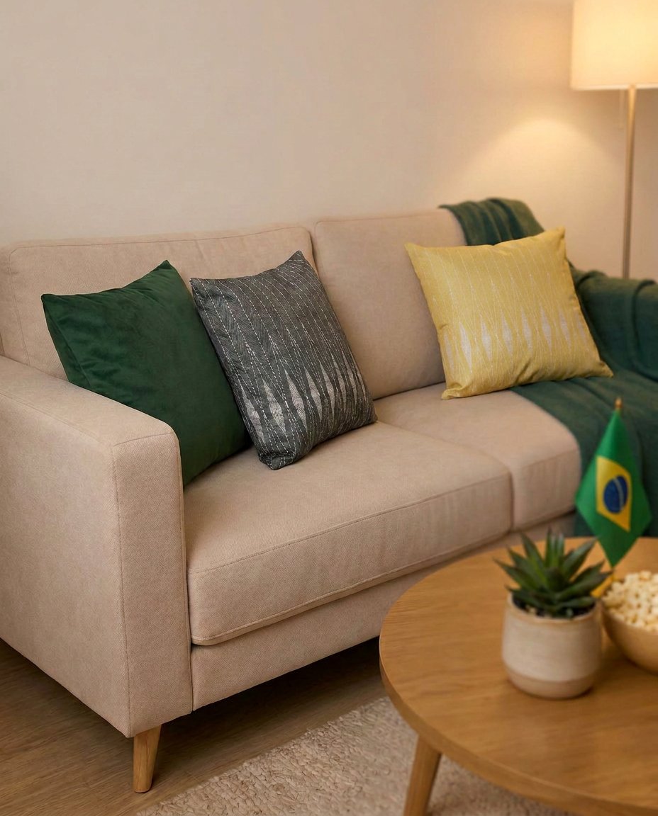Almofadas decoração Brasil
