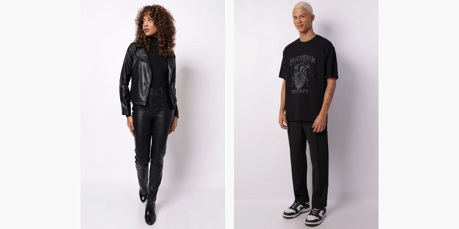 look all black