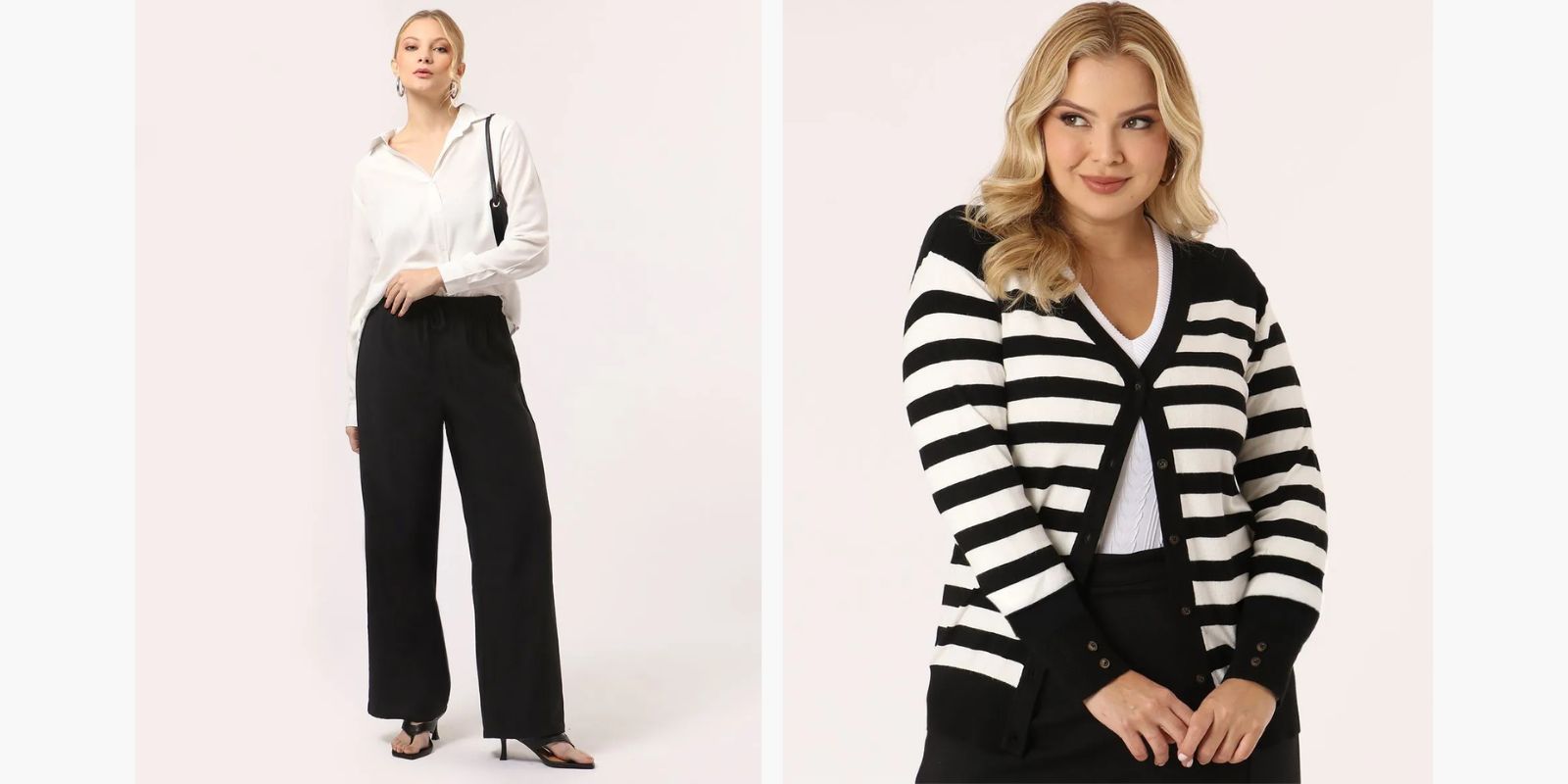look feminino preto e branco