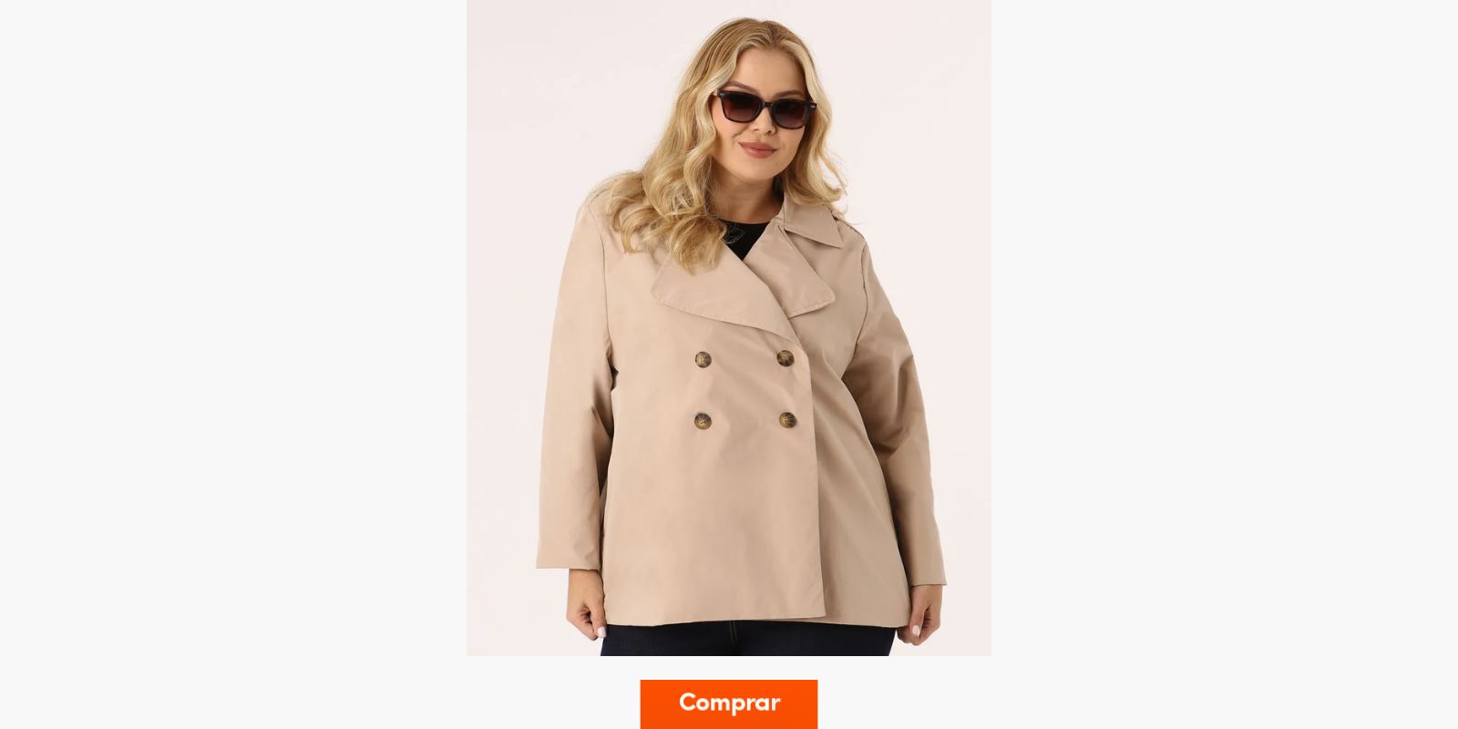 trench coat bege elegante feminino