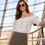 Bata feminina de Primavera Verão