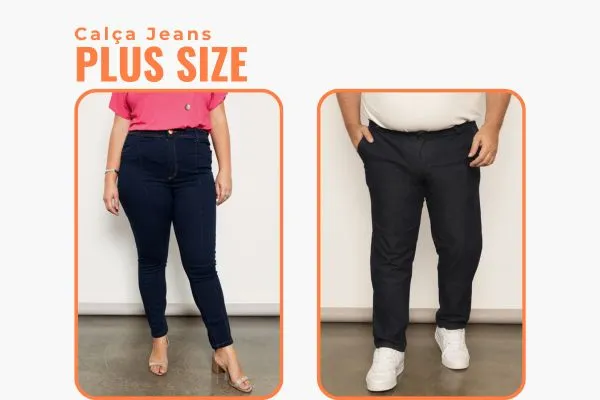 calça jeans plus size